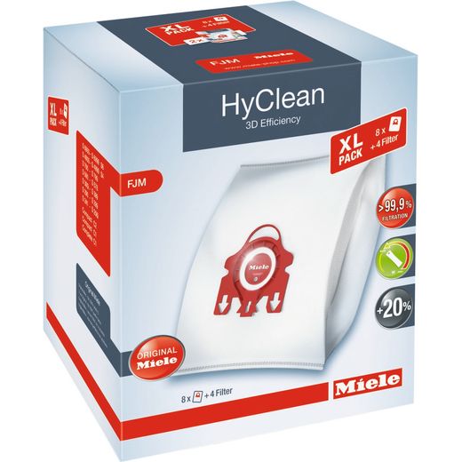 Miele Hyclean 3D Efficiency Dustbag FJM XL Pack